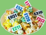 Codes E dans l'alimentation Codes E dans l'alimentation